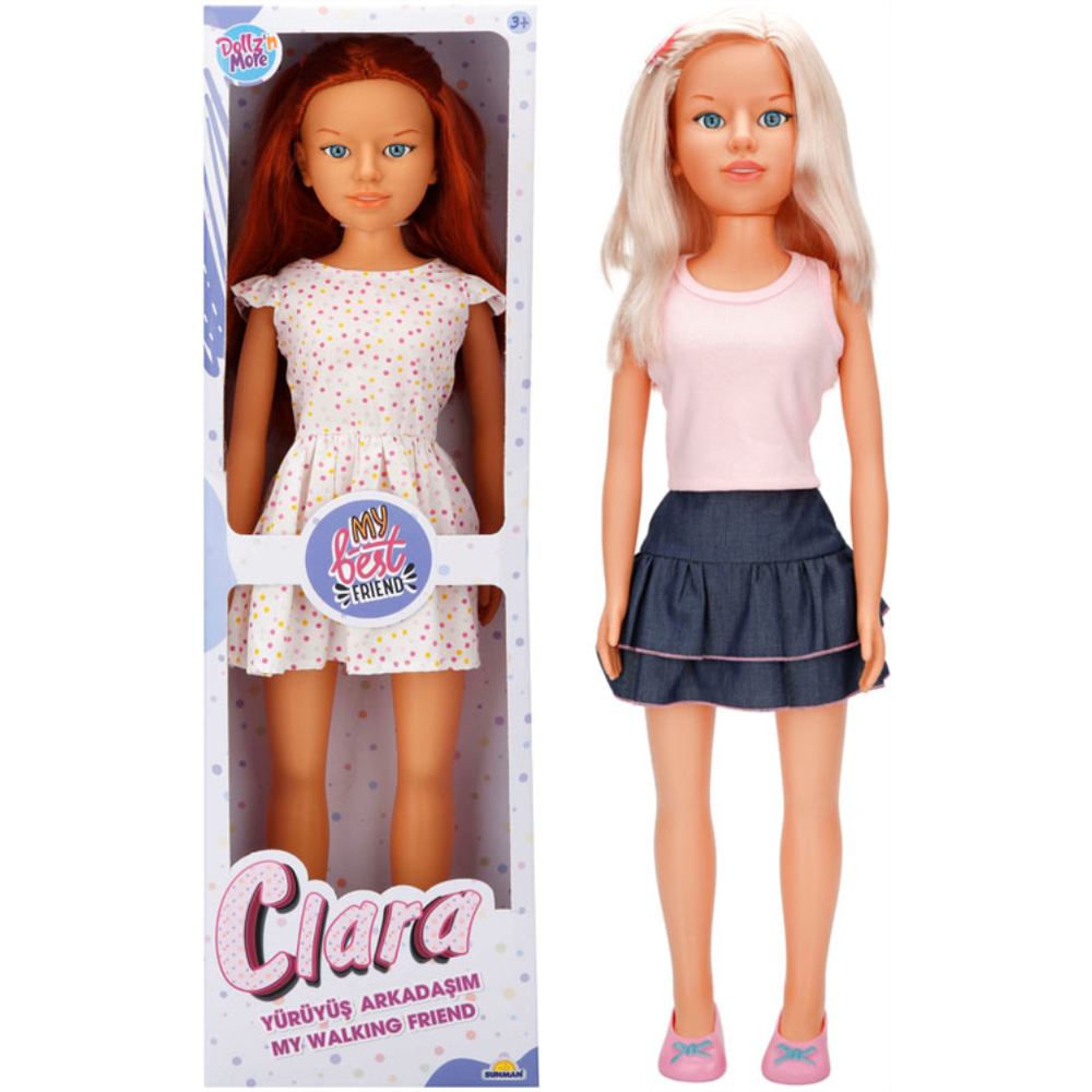SUNMAN Dollz'n More 80011 Lutka Clara - Moj najbolji prijatelj, 80 cm slika 1
