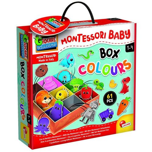 Lisciani Edukativna igra Montessori Baby Box Colours - Boje slika 1