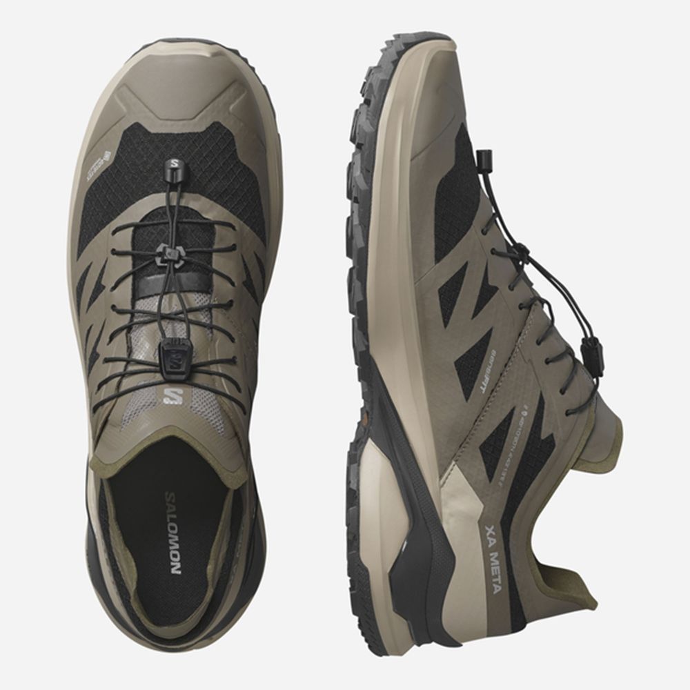 Salomon Muške patike XA Meta GTX, Black/Oxford Tan slika 4