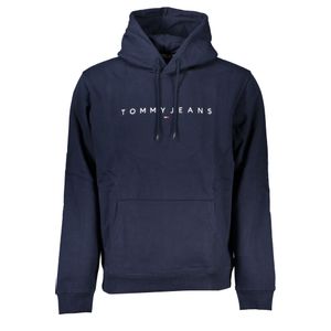 TOMMY HILFIGER MEN'S BLUE ZIPLESS SWEATSHIRT