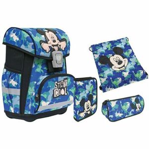 ABC set 4/1 (ruksak + pernica s dva preklopa + pernica + vrećica za patike) Mickey Mouse