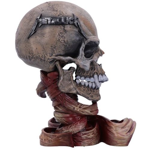 NEMESIS NOW METALLICA PUSHEAD SKULL 23.5CM slika 1