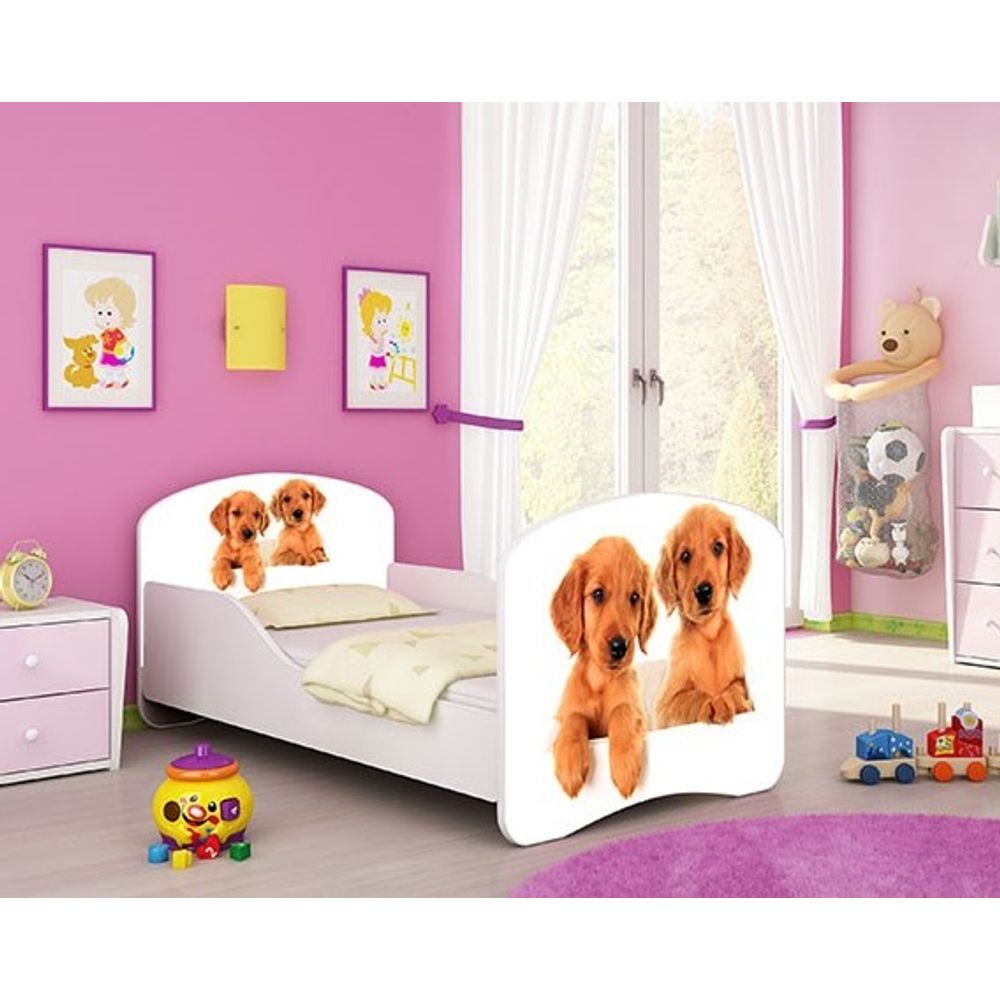 ACMA Dječiji krevet Acma I - 140x70cm - Dezen 39 slika 1