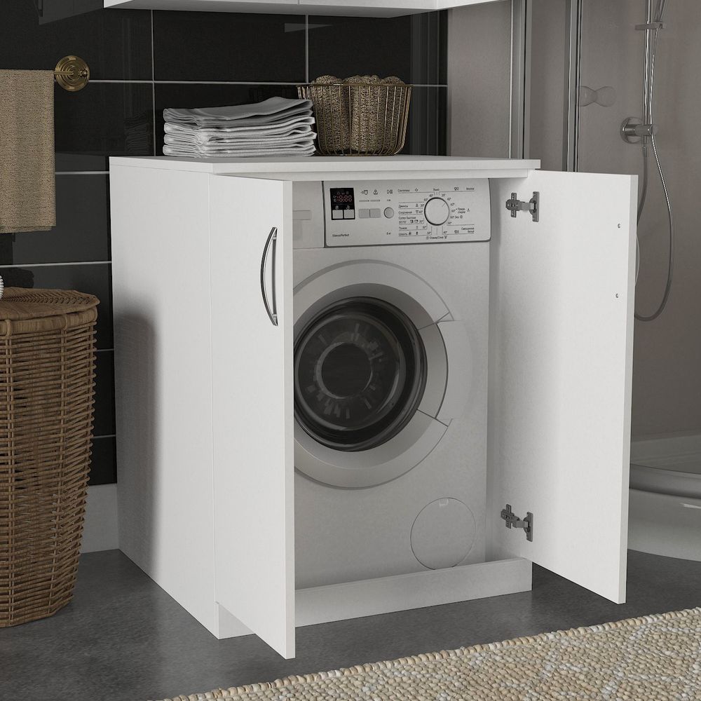 Benito Alt - White White Bathroom Cabinet slika 2