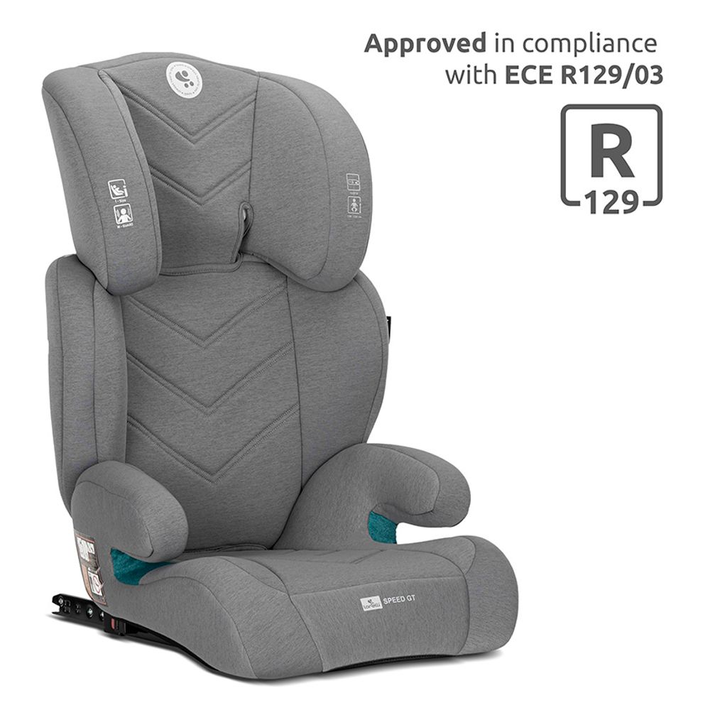 Lorelli Autosjedalica Speed GT i-Size 100-150cm Isofix, Grey slika 10