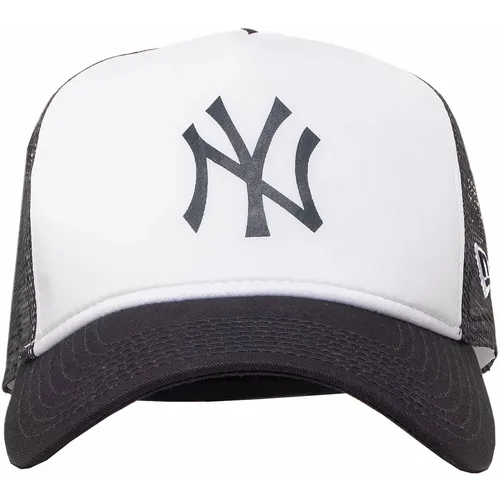 New era team block new york yankees mlb trucker cap 12380796 slika 5