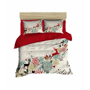 451 Red
White
Green Single Quilt Cover Set