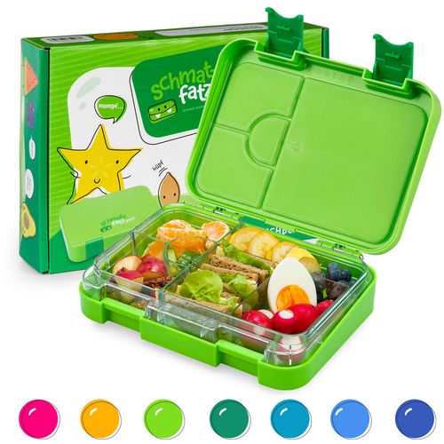 Klarstein junior Lunchbox, Green Fruit, NO BPA, perivo u perilici posuđa slika 1