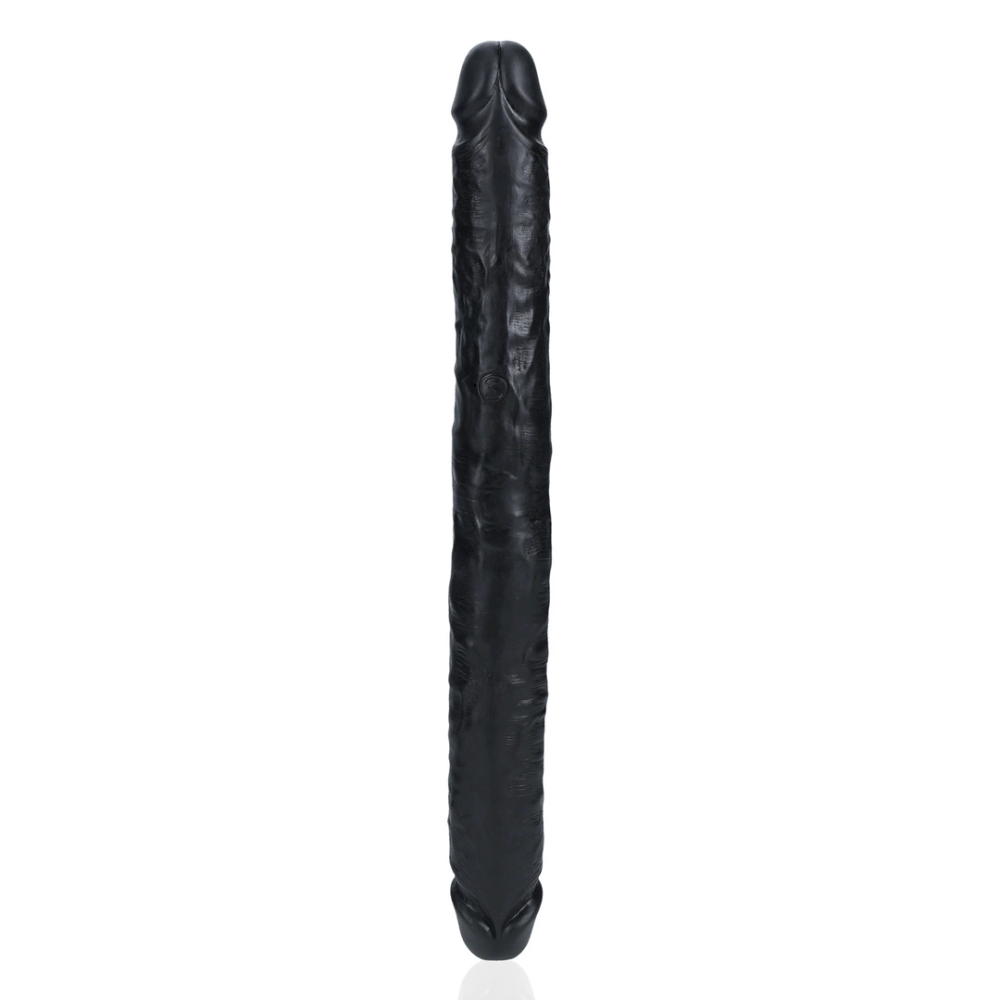 RealRock by Shots Slim Double Ended Dong 14 / 35,6 cm - crna slika 4