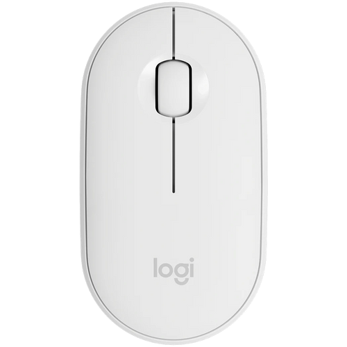 LOGITECH M350S Pebble 2 Bluetooth Miš - Tonal White - Bez Donglea slika 1