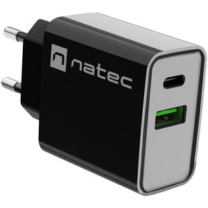 Natec NUC-2062 Ribera Punjač USB Type-C/Type-A