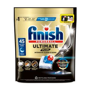 Finish Ultimate Plus kapsule za strojno pranje posuđa 45 komada