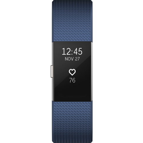 Fitbit FB407SBUL Charge 2 Blue Silver L slika 2