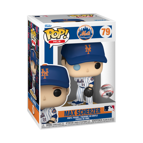 Funko Pop MLB: Mets - Max Scherzer (Domaći Dres) slika 1