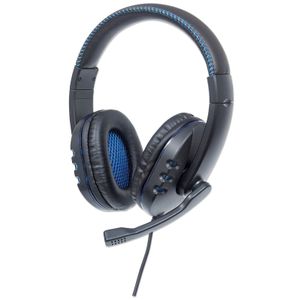 MANHATTAN Slušalice USB gaming LED