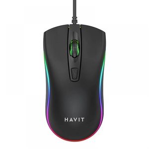 Havit USB optički miš MS72 B/O black