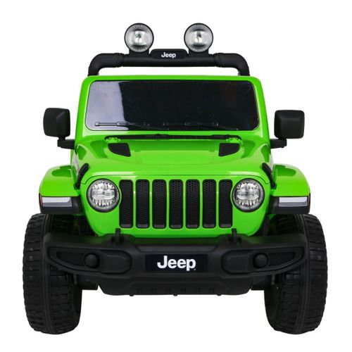 Licencirani auto na akumulator Jeep Wrangler Rubicon 4x4 - zeleni slika 2