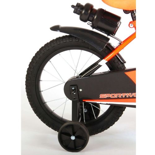 Dječji bicikl Volare Sportivo 16" narančasto/crni slika 5