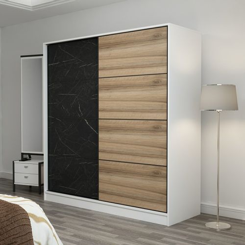 Kale - 7157 WhiteBlack Wardrobe slika 3