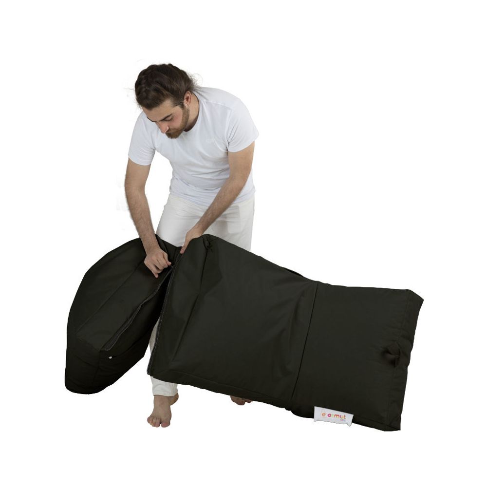 Siesta Sofa Bed Pouf - Crni Vrt Bean Bag slika 12