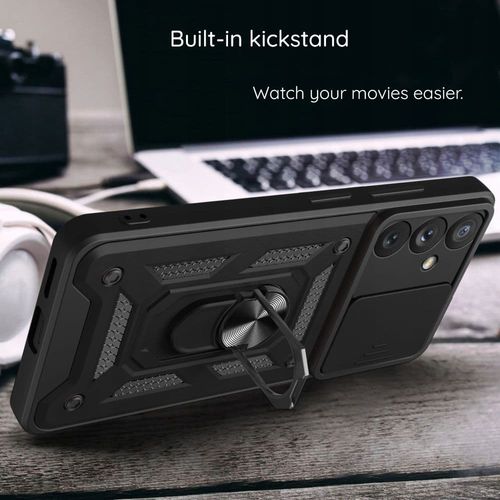 Techsuit – serija CamShield zaštitna maskica za Honor X8 a – crna slika 5
