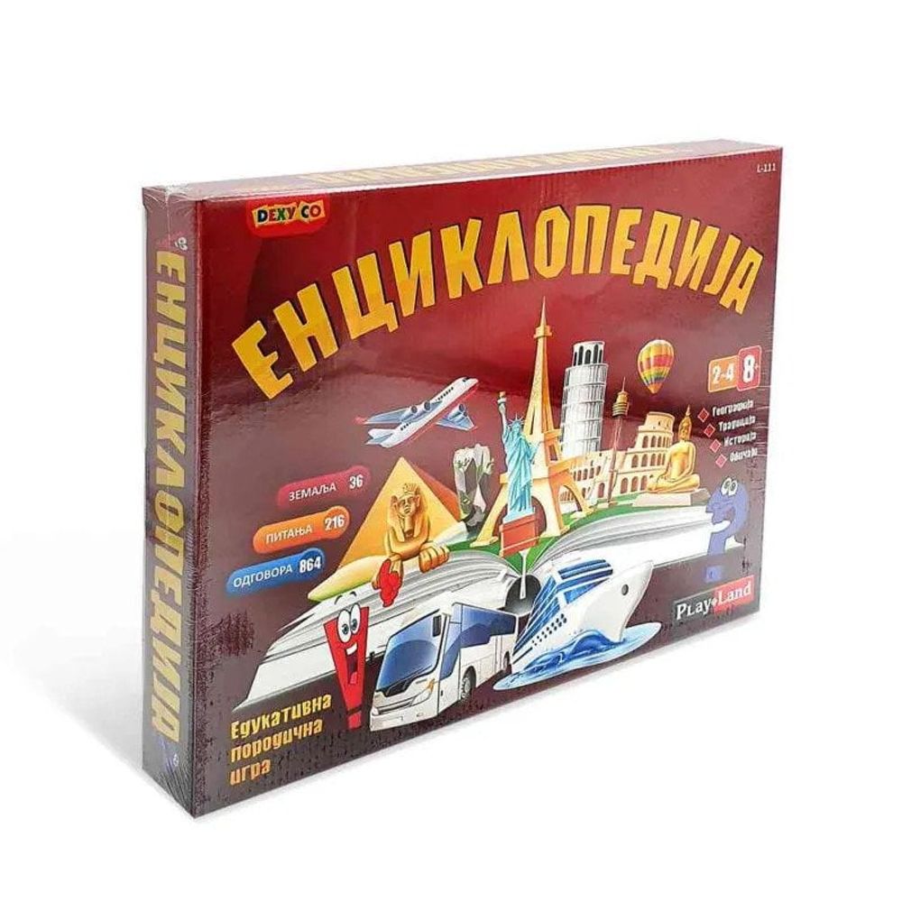 Play Land Društvena igra Enciklopedija - Ćirilica slika 1