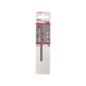 BOSCH Burgija HSS-G 5.5 mm