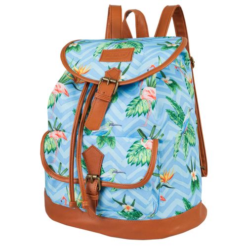 Target ruksak Retro floral blue slika 3