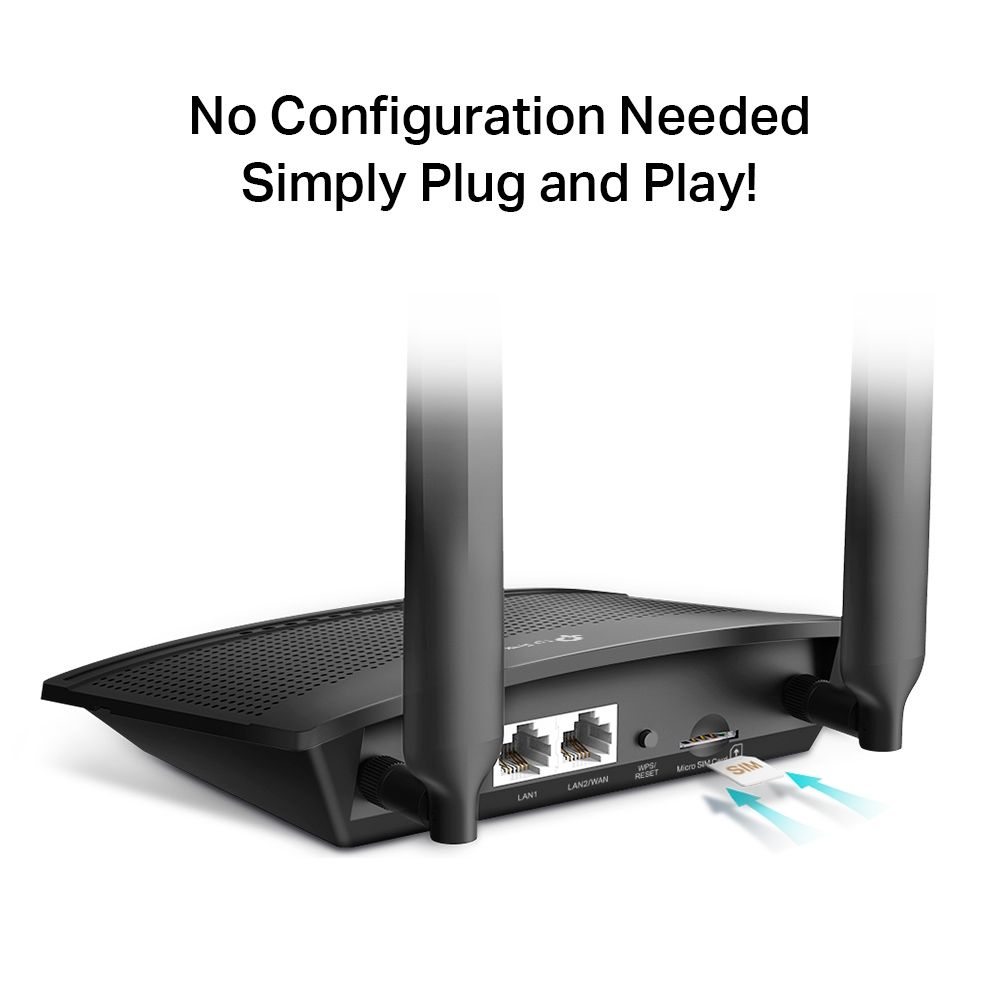 TP-Link TL-MR100 3G/4G LTERouter slika 2