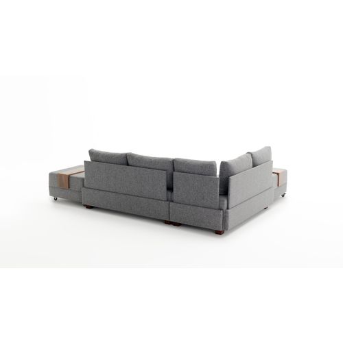 Atelier Del Sofa Fly Ugao Sofa na Razvlačenje Levo - Siva Ugao Sofa-Krevet slika 6