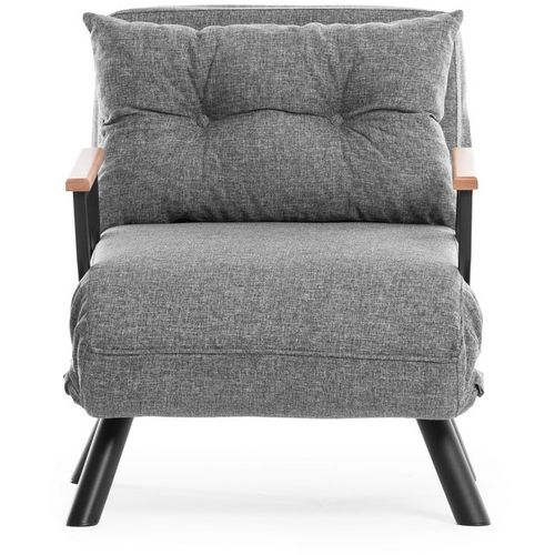 Atelier Del Sofa Sando Single - Light Grey Light Grey 1-Seat Sofa-Bed slika 13