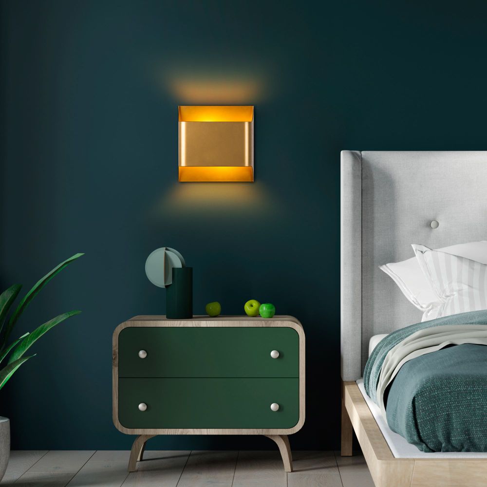 Zidna Lampa Bera - 15302, boje: Zlato slika 1