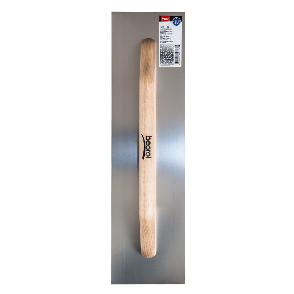 Beorol Gleterica Inox, drvena drška, 480x130mm slika 4