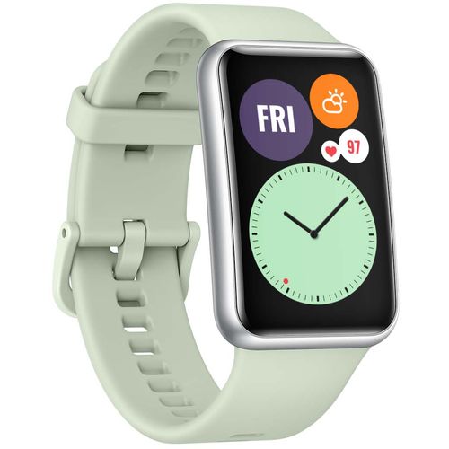 Huawei Watch Fit Mint Green, Pametni sat (SmartWatch) - Light Green Silicone Strap slika 4