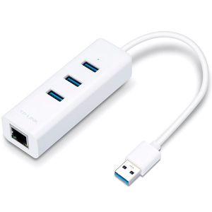 TP-LINK UE330 USB 3.0 3-Port Hub &amp; Gigabit Ethernet Adapter 2 in 1 USB Adapter