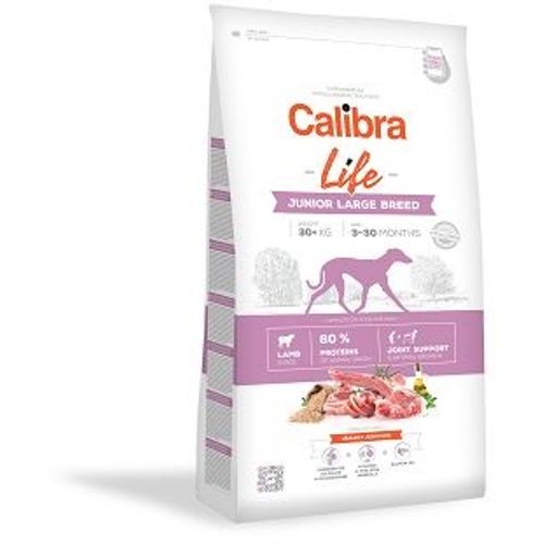 Calibra Dog Life Junior Large Breed Jagnjetina, hrana za pse 2,5kg slika 1