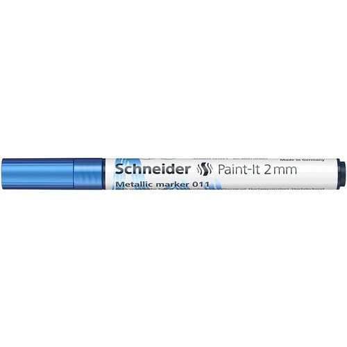 SCHNEIDER Flomaster Paint-It metalik marker  011, 2 mm, plavi slika 1