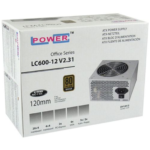Napajanje 600W LC Power LC600-12 80Plus Bronze, APFC v2.31 12cm Fan slika 1