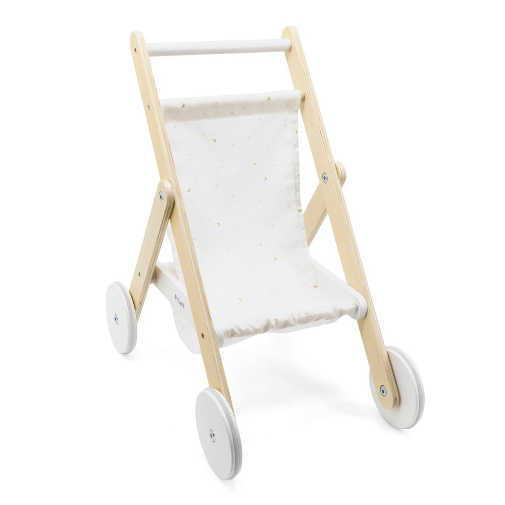 Viga polarb drvena kolica za lutke slika 5