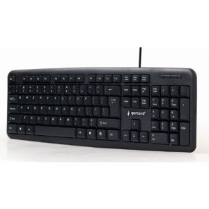 KB-U-103 ** Gembird Standardna tastatura US layout black USB A (303)