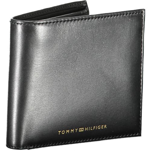 TOMMY HILFIGER BLACK MEN'S WALLET slika 3