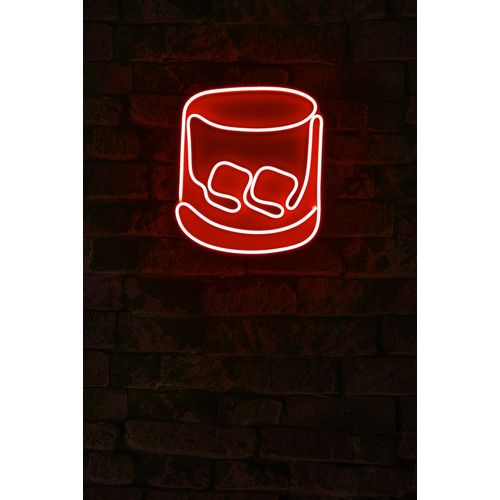 Wallity Ukrasna plastična LED rasvjeta, Whiskey Old Fashioned - Red slika 2