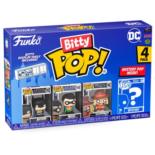 Blister 4 figure Bitty POP DC Comics Batman slika 1