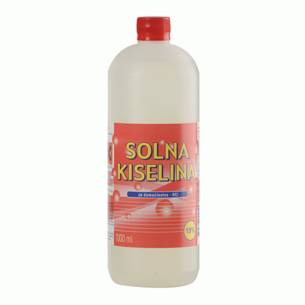 Solna kiselina 19% 1000 ml slika 1