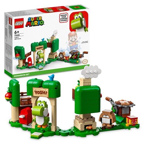 LEGO® SUPER MARIO™ 71406 Yoshijeva poklon-kuća – proširena staza slika 1