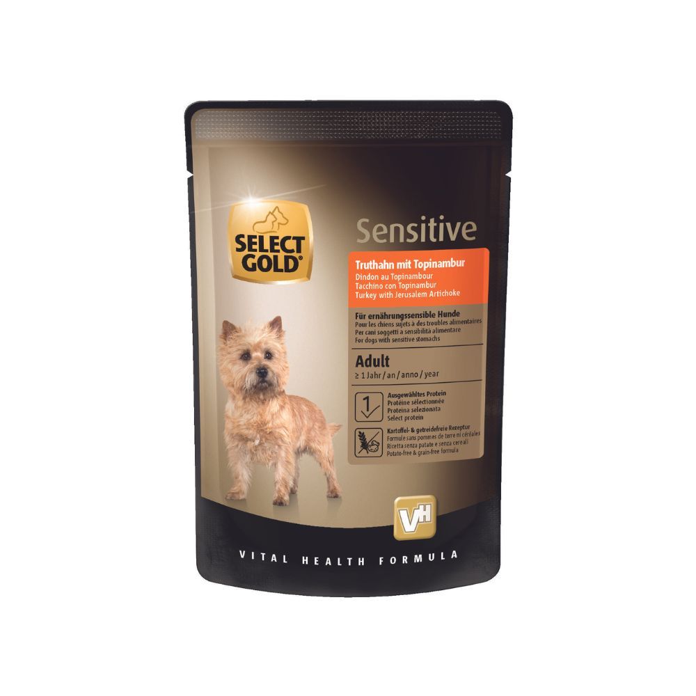 Select Gold Sensitive Adult puretina s artičokom 100 g slika 1