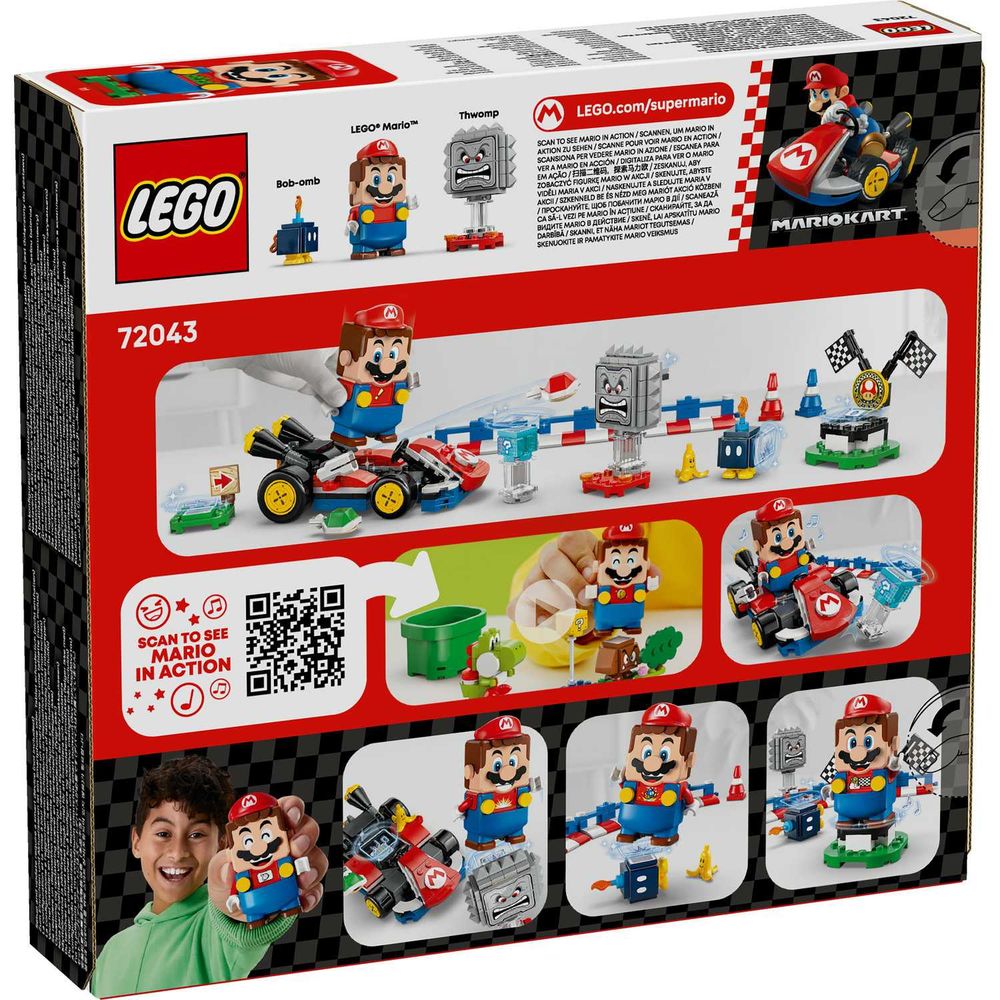 LEGO 72043 Interactive LEGO® Mario™ & Standard Kart slika 10