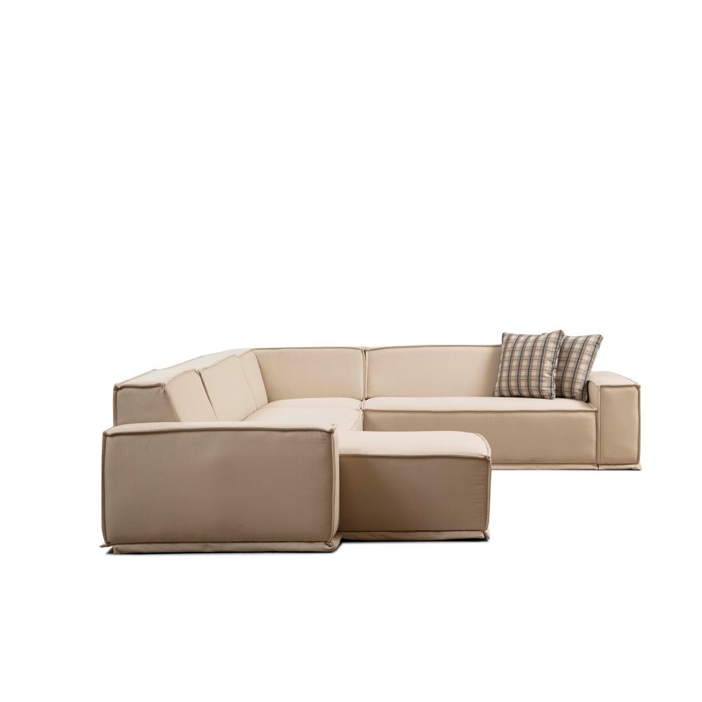 Lego Corner (Chl-02-C-2R) - Krem Krem Kutić Sofa slika 6