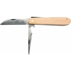 Vorel sklopivi monterski nož s drvenom drškom K-508