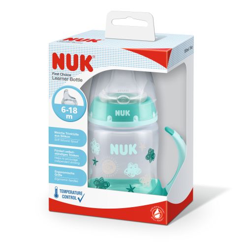 NUK čašica FC learner sa termometrom, silikon, 150 ml multicolor 10215335 slika 4